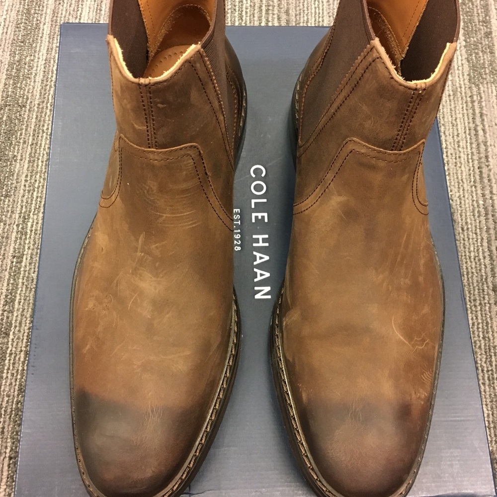 Cole Hann Men's Williams Welt Chelsea boots - Picture 2 of 6